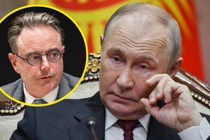 Prezydent Rosji Władimir Putin. Premier Belgii Bart De Wever