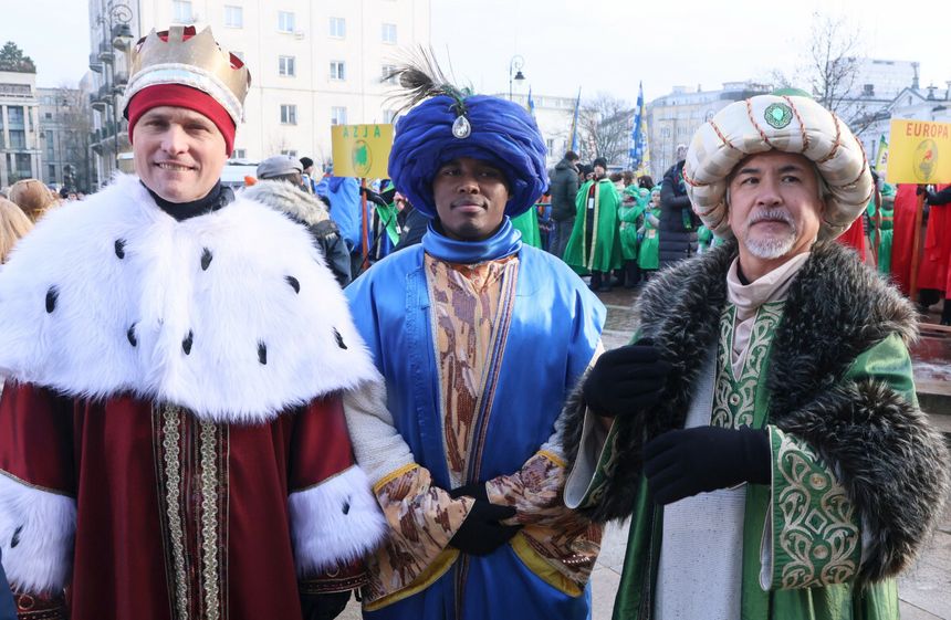 Tradycyjny warszawski Orszak Trzech Kroli