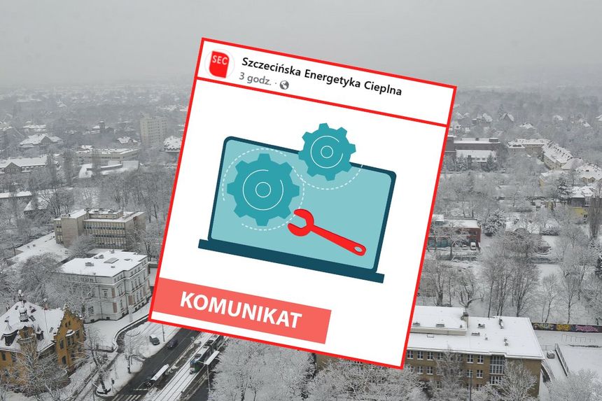 Awaria w Szczecinie