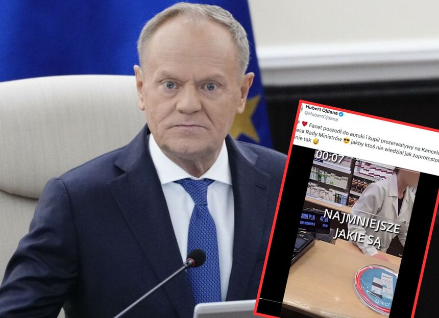Donald Tusk/apteka