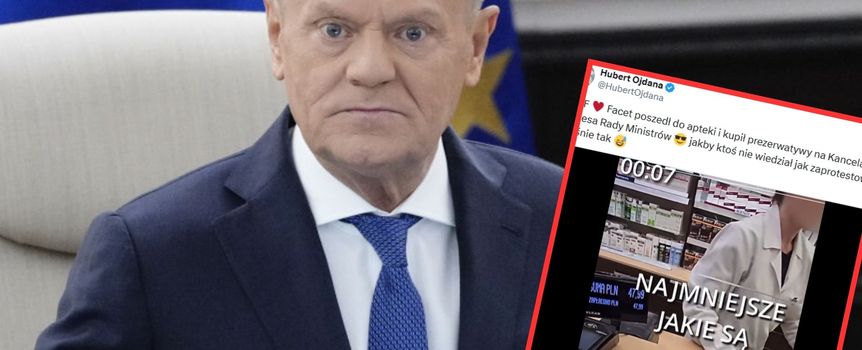 Donald Tusk/apteka