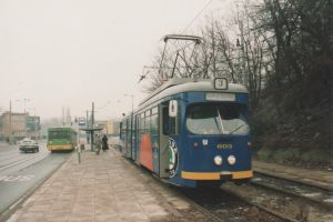 "Dwuślipek" na torach w Poznaniu