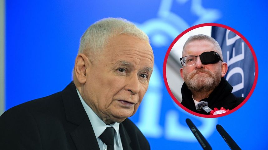 Jarosław Kaczyński Grzegorz Braun