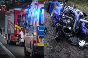 Wypadek w miejscowości Koprki