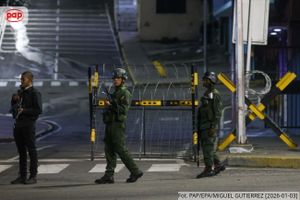 Żołnierze w Caracas