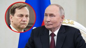Władimir Putin. Radosław Sikorski (zdjęcie ilustracyjne)