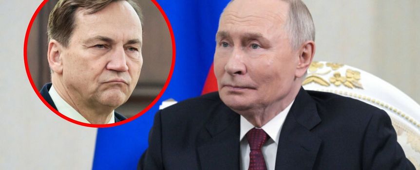 Władimir Putin. Radosław Sikorski (zdjęcie ilustracyjne)