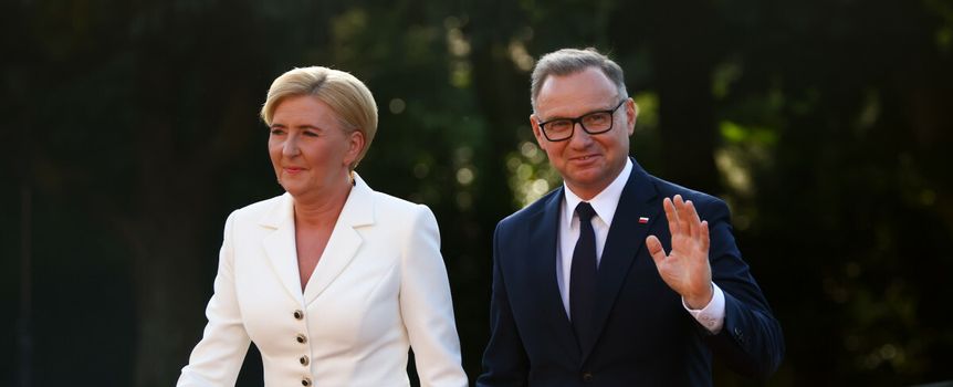 Andrzej i Agata Duda