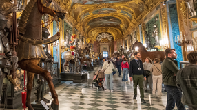 wnętrze Musei Reali w Turynie