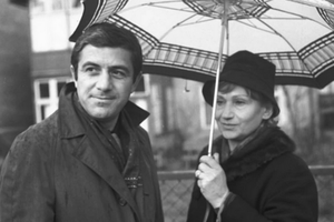 Zbigniew Zapasiewicz i Ryszarda Hanin
