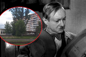 Kapelusz pana Anatola w Łodzi, kadr z filmu