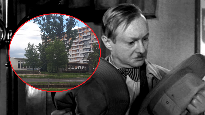 Kapelusz pana Anatola w Łodzi, kadr z filmu