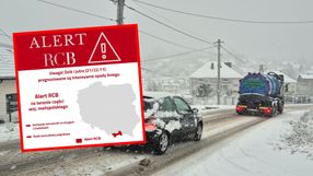 Ostrzeżenia RCB przed opadami śniegu