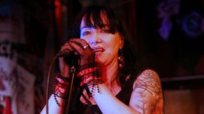 Koncert Closterkeller, na zdjęciu Anja Orthodox