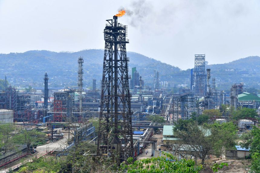 Rafineria Indian Oil Corporation w Guwahati