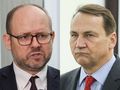Marcin Przydacz Radosław Sikorski