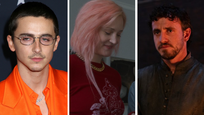 Timothée Chalamet + Vicky Krieps + Paul Mescal