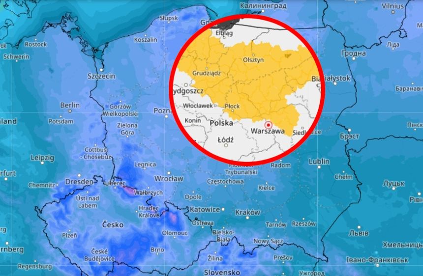 mapa pogodowa