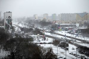 Toruń zimą