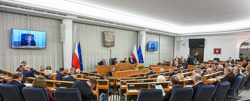 Posiedzenie Senatu ws. KRS