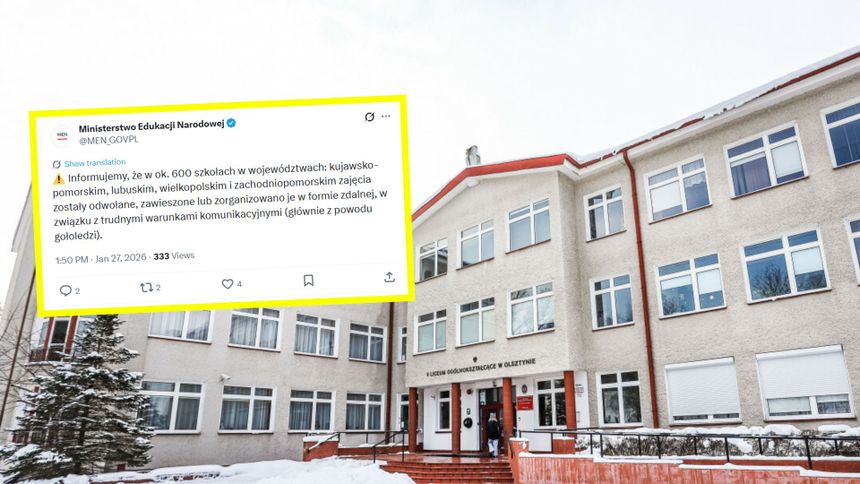Szkoła podstawowa (zdjęcie ilustracyjne). Wpis MEN