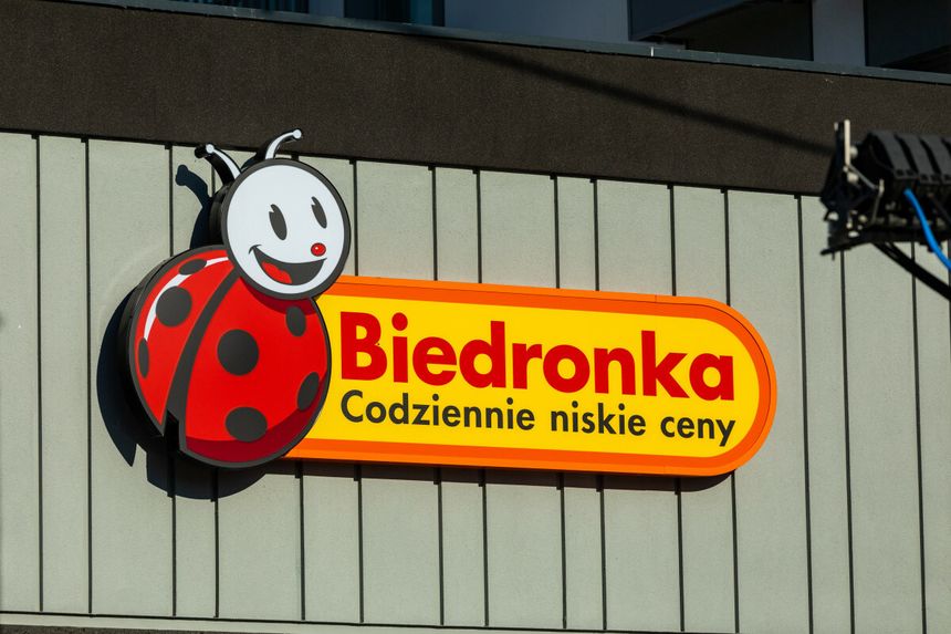  Logo sklepu Biedronka