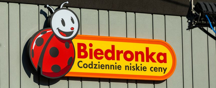  Logo sklepu Biedronka