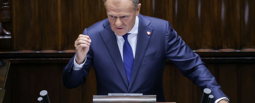 Premier Donald Tusk w Sejmie