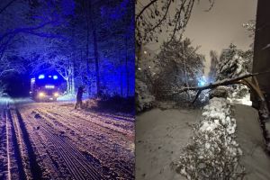 Trudne warunki atmosferyczne w Wielkopolsce