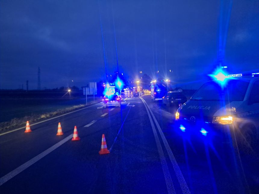 Wypadek samochodowy w Zielęcicach