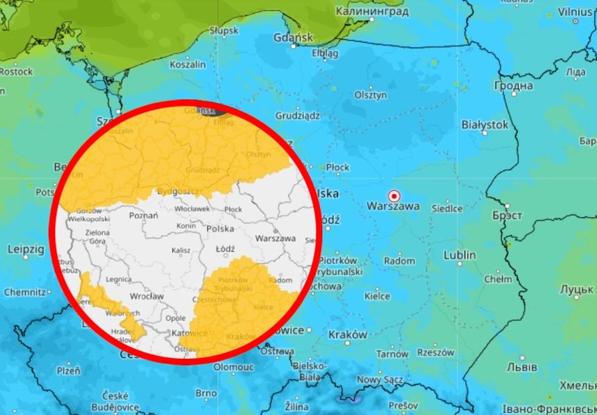 mapa pogodowa