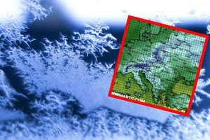 mrozy nad Europą