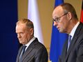 Donald Tusk i Friedrich Merz