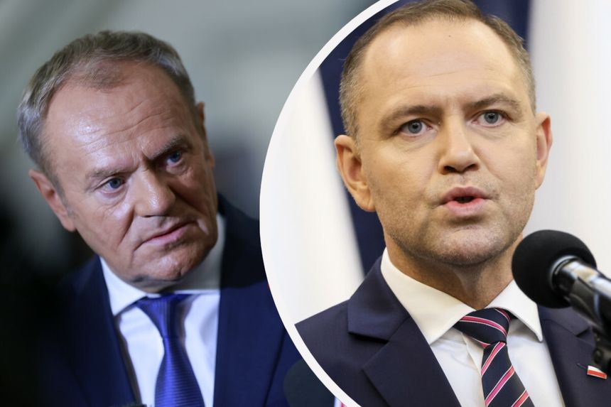 Tusk i Nawrocki
