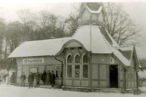 Dworzec w Budwitach 1920-1930