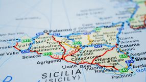mapa Sycylia