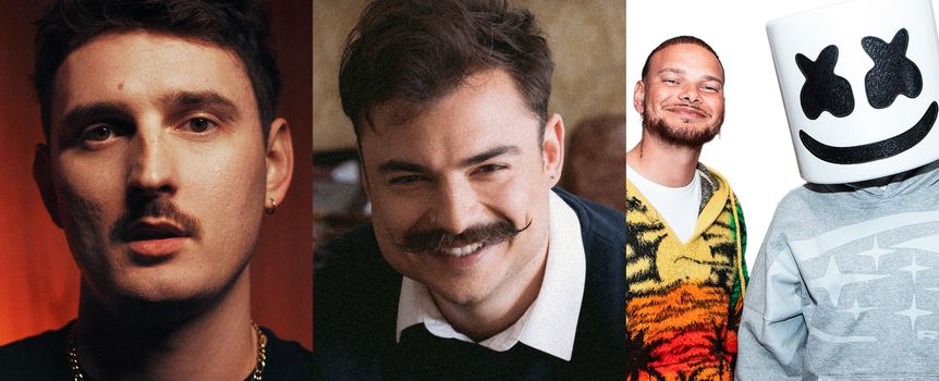 Dawid Podsiadło Wiktor Dyduła Marshmello Kane Brown