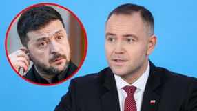Prezydent Ukrainy Wołodymyr Zełenski. Prezydent Karol Nawrocki