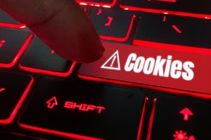 klawiatura z napisem cookies