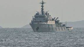 Chiński okjręt w pobliżu Tajwanu