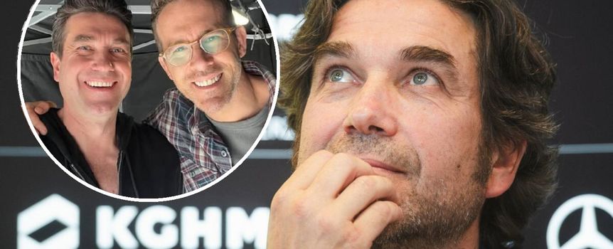 Marcin Dorociński i Ryan Reynolds