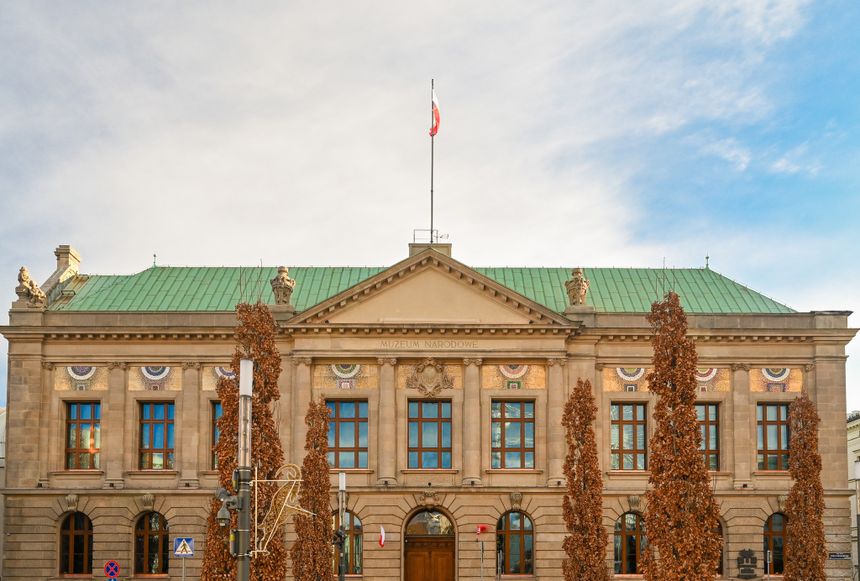 Fasada Muzeum Narodowego w Poznaniu
