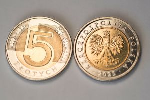 piec zlotych