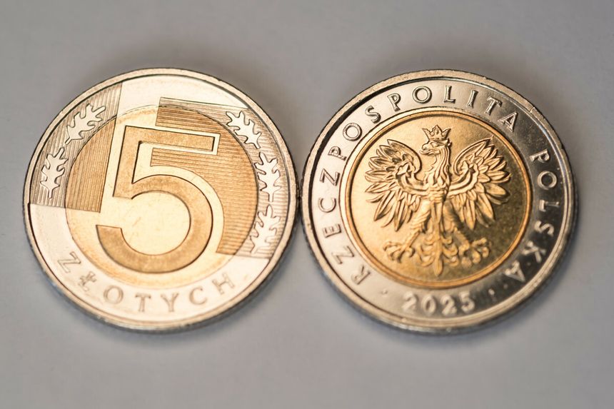 piec zlotych