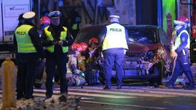 Wypadek w Warszawie