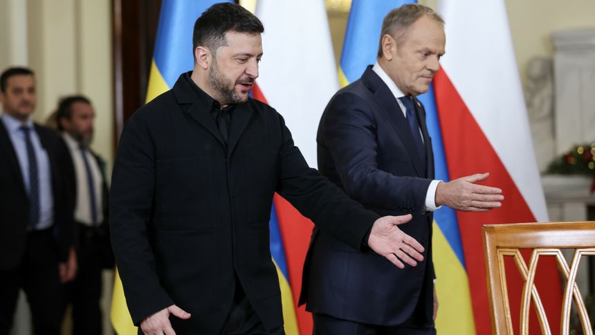 Wizyta prezydenta Ukrainy Wołodymyra Zełenskiego w grudniu w Polsce.