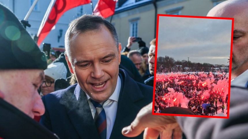 Tak Kibice Przywitali Karola Nawrockiego Na Jasnej G rze S ycha By o tak-kibice-przywitali-karola-nawrockiego-na-jasnej-g-rze-s-ycha-by-o