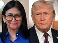 Delcy Rodríguez, Donald Trump