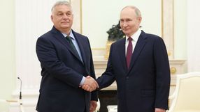 Premier Węgier Viktor Orban i prezydent Rosji Władimir Putin