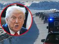 Nuuk, Grenlandia. Prezydent USA Donald Trump